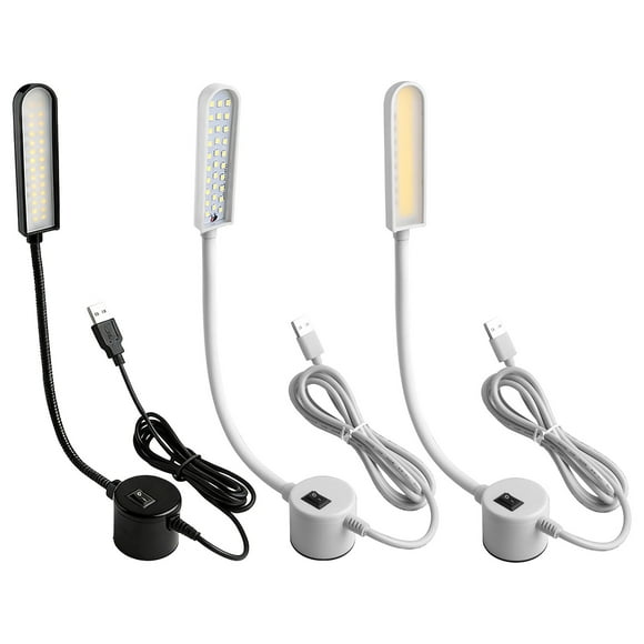 Sentmoon Small Desk Lamp Cute Desk Lamp LED desk lamp study desks beds magnetic USB enabled suitable for sewing machines for Office Desk