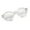 White, variant on Doll Glasses for 2025 Accessories - Eyewear for Dolls in Dolls & Accessories category,2.48x0.87 inch,White