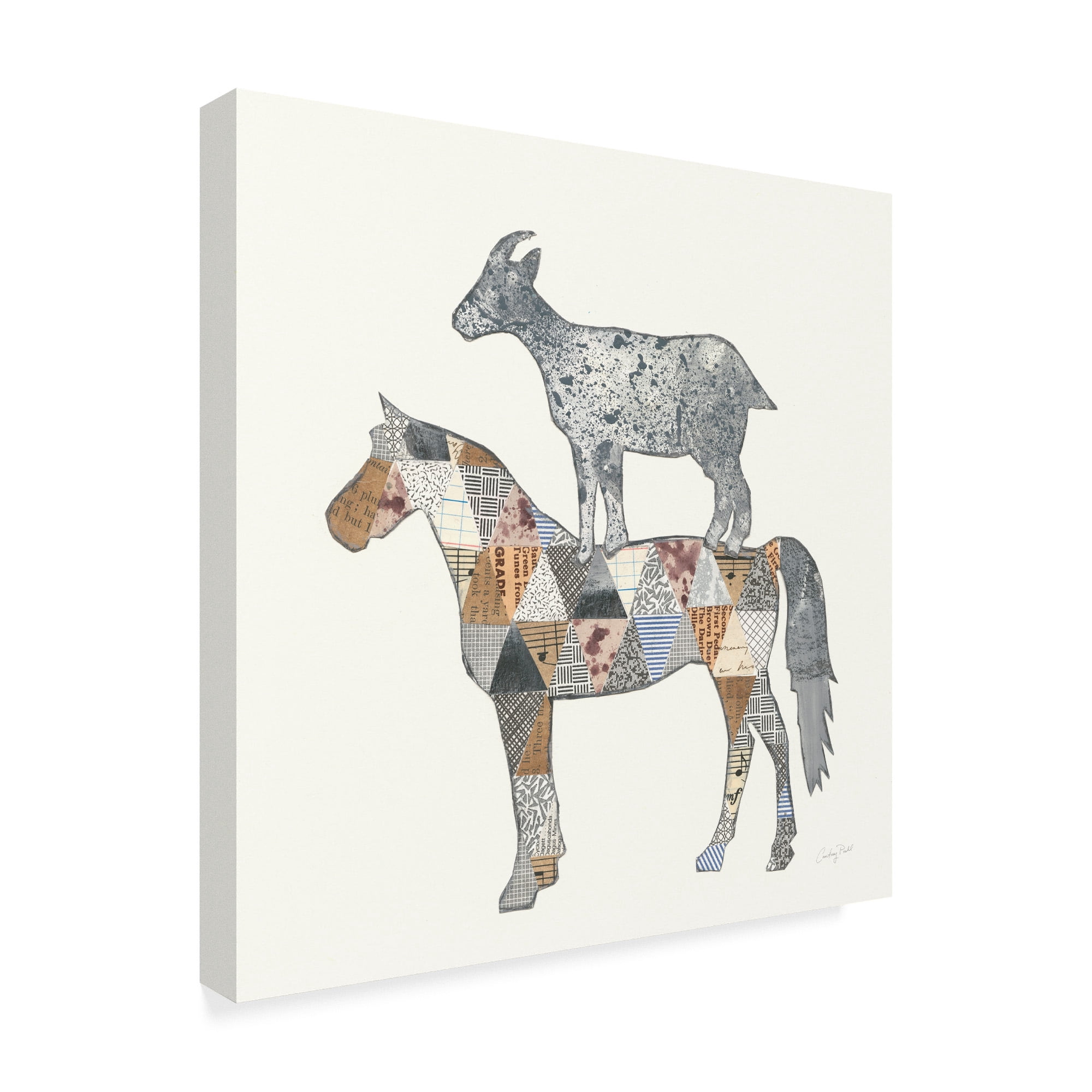 Trademark Fine Art 'Farm Sweet Farm Element IV' Canvas Art by Courtney Prahl