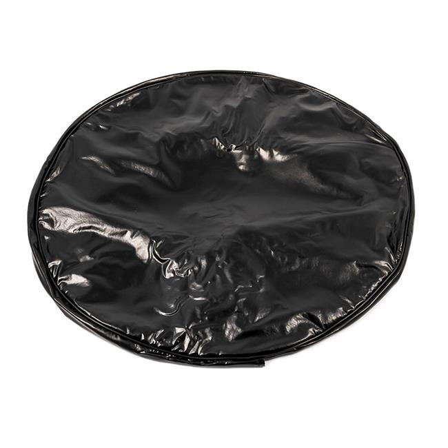 31.25 in.Black Vinyl Spare Tire Cover