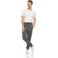 thumbnail image 5 of PC Men's Fleece Jogger Sweatpants 3 Pack with Zipper Pockets, Adjustable Drawstring, Athletic Joggers, Sizes S-3XL, 5 of 5