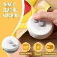 thumbnail image 6 of Mini Bag Sealer 2 in 1 Heat Sealer with Cutter Rechargeable Bag Sealer Portable Va G599, 6 of 6