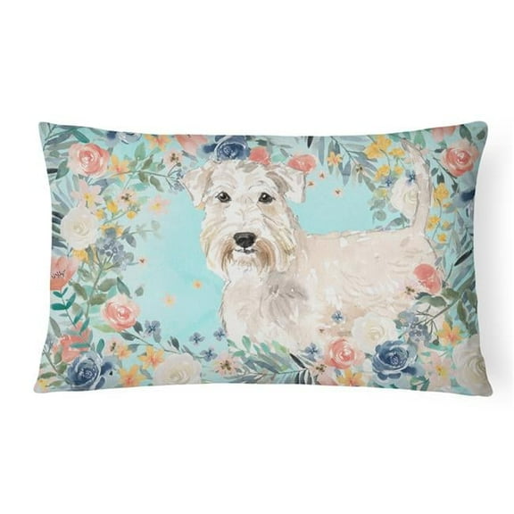 Wheaten Terrier Canvas Fabric Decorative Pillow