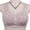 Pink, variant on Naughtyhood Woman's Bra Embroidered Glossy Comfortable Breathable Underwear No Rims Intimates