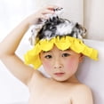 thumbnail image 5 of Bonnet de Douche pour Bébé en Silicone, Bonnet de Douche Réglable pour Enfants, Protection Douce, 5 of 5