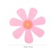 thumbnail image 2 of ADDHAT 5Ud Adorno Colgante De Flores En Papel Para De Y Fiestas Coloridas, 2 of 6