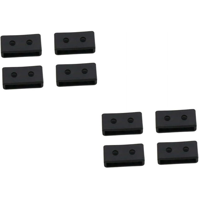 HUGFEGWE 12 Pcs Black Watch Horror Sticker Watch Band The Watch Replacement for Watches Watch Ring Replacement CJB91-16844