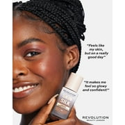 Revolution Skin Silk Serum Foundation Makeup, Medium Coverage, F9.2N, 0.77 fl oz