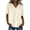 Beige, variant on cfhntfmh Linen Shirts for Women Summer Vintage Vacation Tees Shirt V Neck Button up Blouse Short Sleeve Office Work Tops
