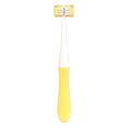 thumbnail image 1 of Minnieouse Cepillo de para niños Mango antideslizante Manual Cobertura de 360 ​​​​grados Cepillo de de entrenamiento cuidado de los oídos Amarillo, 1 of 6