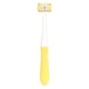 thumbnail image 2 of Minnieouse Cepillo de para niños Mango antideslizante Manual Cobertura de 360 ​​​​grados Cepillo de de entrenamiento cuidado de los oídos Amarillo, 2 of 6