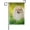 Multi, variant on Cute Pomeranian Dog Decorative Double Sided House Flag 28 x 40 inch