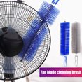 thumbnail image 7 of 1 Pcs Cobweb Duster Bendable Fan Duster Plastic Dust Cleaner Microfiber Head Washable Ceiling Brush Reusable Dirt Remover for Stand Fan Air Conditioning Home Car Vents Curtain Box Fan Shutters, 7 of 7