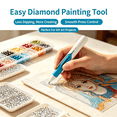 thumbnail image 2 of Automatic Diamond Painting Bead Dispenser, Diamond Art Tools Pen No Wax Needed, Diamond Art Accessories Kit for DIY Crafts for Adults, 2 of 8