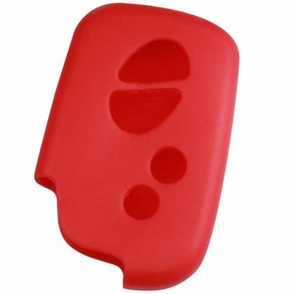 keyguardz red rubber keyless entry remote smart key fob skin cover ...