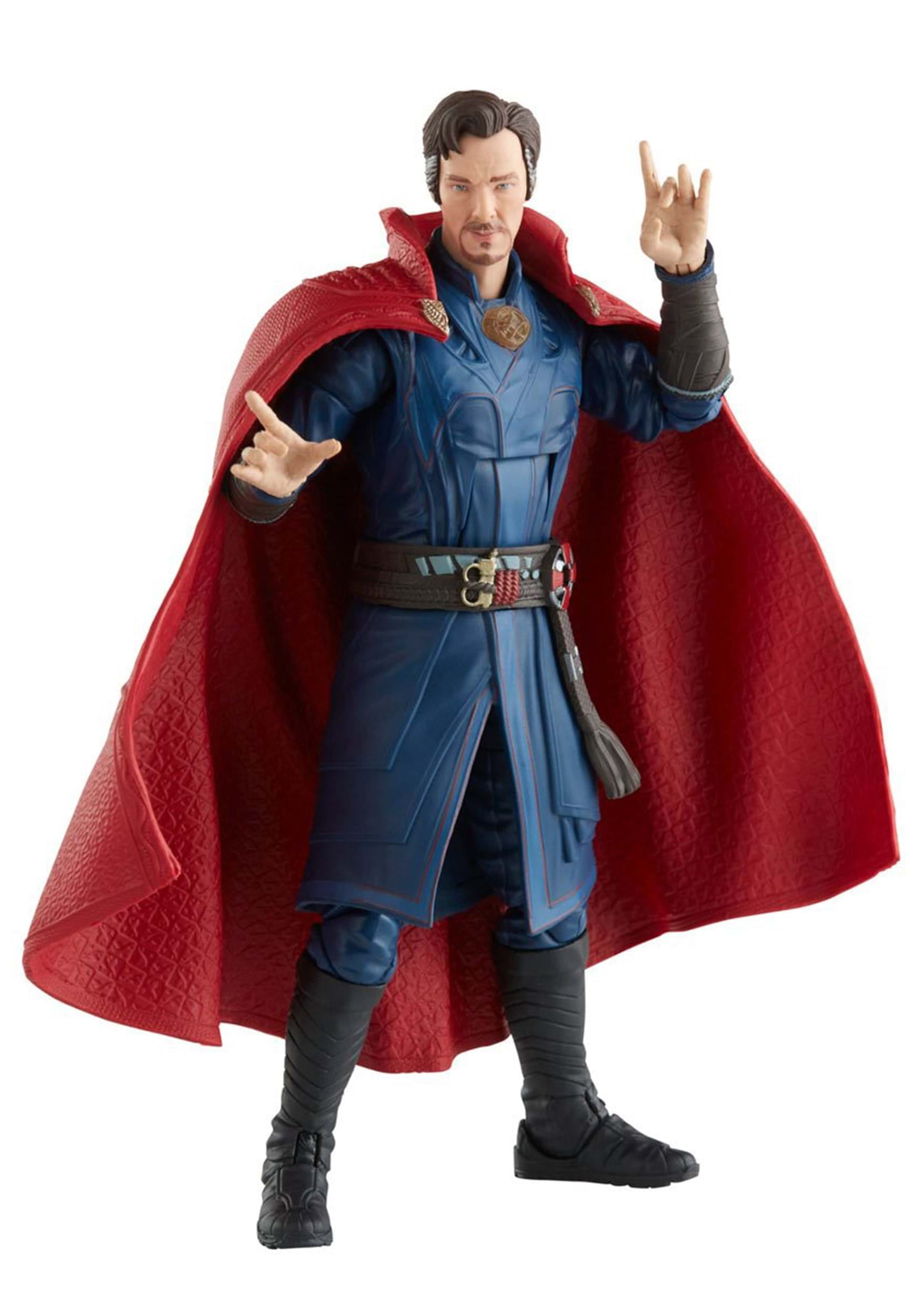 Marvel Legends Series 6 Inch Doctor Strange Action Figure Multiverse of Madness Premium Articulation Accessories Walmart