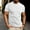 White, variant on Dovford Men's Casual Knit T-Shirts Short Sleeve Waffle Shirt Crewneck Basic Pullover Tees