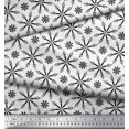 thumbnail image 2 of Soimoi Rayon Fabric Flower Artistic Decor Fabric Printed Yard 56 Inch Wide, 2 of 3