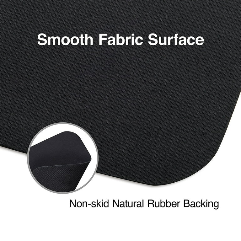 Staples Mouse Pad Black 2/Pack (2498469) ST61817 - Walmart.com
