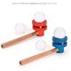 thumbnail image 5 of Juegos de madera flotantes Bolas de soplador de tubos de soplado de equilibrio para niños pequeños (azul), 5 of 5