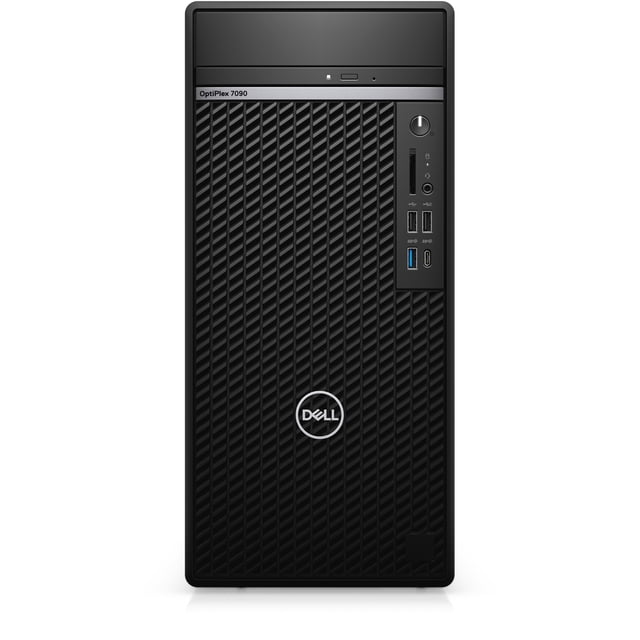 Dell OptiPlex 7090 de Bureau, Intel Core i7-11700 jusqu'à 4.9GHz, 4 Go de RAM, 1TB NVMe SSD + 1TB HDD, DVDRW, DisplayPort, Wi-Fi, Bluetooth, Windows 10 Pro