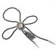 thumbnail image 1 of Prettyia Sombrero de vaquero chapado en plata y colgante de s Bolo Tie Plata antigua Hugo Western Bolo Tie Necklace, 1 of 7