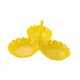 thumbnail image 4 of Bandeja de frutas para servir, bandeja superpuesta portátil para encimera, soporte decorativo para dulces Amarillo, 4 of 9