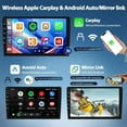 thumbnail image 3 of 7In For Gmc Sierra 2003-2006​ Android 13 4+64G Wireless Carplay Android Auto, Gps + Fm/Rds/Wifi + Split Screen, 3 of 9
