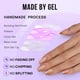 thumbnail image 5 of Press on Nails BtartBox Gold Rose French Tips para mujeres, 5 of 9