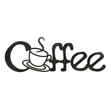 Coffee Metal Cutout Sign