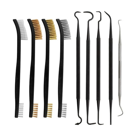 Car Detailing Cleaning Tool Detail Brush Double Ended Multipurpose for Cleaning Wheels Crafts Interior Exterior Automotive Homes