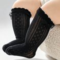 thumbnail image 5 of Miaouyo Toddler Baby Girl Socks with Bows Breathable Soft Summer Dress Socks, 5 of 6