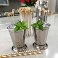 thumbnail image 6 of LHWEN Horse Drink Stirrers Party Decor Wedding Drink Marker Bar Stir Stick Reusable 7.5 Inch Elegant Design for Cocktails and Beverages Perfect for Weddings Birthday Parties Events and Receptions, 6 of 8
