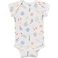 thumbnail image 4 of Gerber Baby Neutral Short Sleeve Onesies, 8-Pack, Sizes 0/3 Newborn - 12 Months, 4 of 18