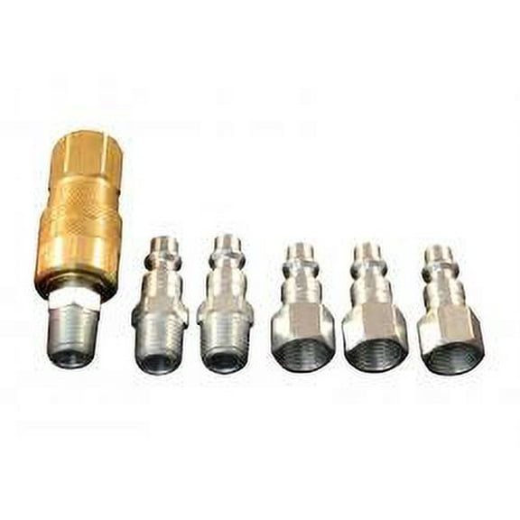 MILTON INDUSTRIES INC 1/4NPT 7PC COUPLER SET