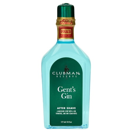 Gents Carbon - Clubman Reserve - Gents Gin After Shave Lotion - 6 oz