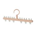 thumbnail image 1 of Percha para ropa, secado de 360 ​​grados, calcetines colgantes a prueba de viento, gancho para ropa interior, Clip desmontable, estante de Almacenamiento y organización del hogar Rosa Blanco Bewildely HA065158-03B, 1 of 6