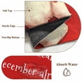 thumbnail image 6 of Funny Santa Claus Area Rugs 5'x8', Washable Small Throw Rugs for Classroom Bedroom, Red Christmas Winter Retro Indoor Outdoor Rug Non-Slip Low Pile Carpet Runner Reversible Floor Mats, 6 of 8
