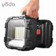 thumbnail image 2 of Linterna LED recargable de 50 W, larga duración de la batería, alta potencia, resistente al agua, para camping, con salida USB, 844, 2 of 5