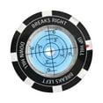 thumbnail image 1 of S SERENABLE Marqueur de Balle de Lecteur de Golf Vert Cadeau pour Hommes & Femmes Niveau de Bulle Rond Bleu, 1 of 8