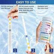 9-Way Aquarium Test Strips - 150 Aquarium Water Test Kit Fish Tank Test Kit Quick & Accurate Testing Iron Copper Nitrate Nitrite Chlorine Total Hardness Total Alkalinity Carbonate pH