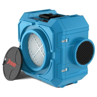 Xtreway Hepa Air Scrubber for Mold with 3-Stage Filtration 550CFM Negative Air Machine or Water/Fire Damage Restoration