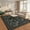 Black, variant on Non-Slip Entryway 2x6 Runner Rug, Low Pile Stain Resistant Mat Ideal for High Traffic Area, Ultra-Thin Carpet Runner for Bedroom Hallway Home Decor, Black