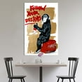 thumbnail image 2 of Monkey Wall Art, Painting Printed Canvas, Banksy Wall Decor, Dreams Artwork, Monkey Graffiti Wall Art, Street Artwork, Banksy Monkey Canvas Art, Canvas Wall Decor - Black Framed, 2 of 5