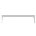 thumbnail image 7 of 12" x 48" 18-Gauge Stainless-Steel Heavy Duty Wall Shelf, WMSH-1248., 7 of 7