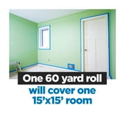 ScotchBlue Sharp Lines Painters Tape, Blue, 1.88 in x 60 yd, 1 Roll