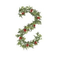 thumbnail image 2 of Artificial flowers,Christmas Tips Artificial Cedar Garland Whimsy Seasonal Artificial Greenery Garland Christmas Decorations Holiday Indoor Outdoor Christmas Decor Winter Garland, 2 of 9