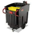 thumbnail image 2 of Rubbermaid Mega Mobile Waste Collector (FG9W7300BLA), 2 of 3