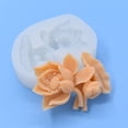 thumbnail image 2 of Silicona fondant 2 flores, aromaterapia, yeso, decoración para pasteles, fondant para repostería., 2 of 8