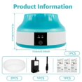 thumbnail image 3 of Steam Nail Remover, Black - Nail Soaking Bowl Nail Polish Remover Machine Silicone Heating Nail Steamer Remover Steam Nail Remover Manicure Bowls for Nail Polish Or Gel Nail Polish Makeup Organizers, 3 of 8